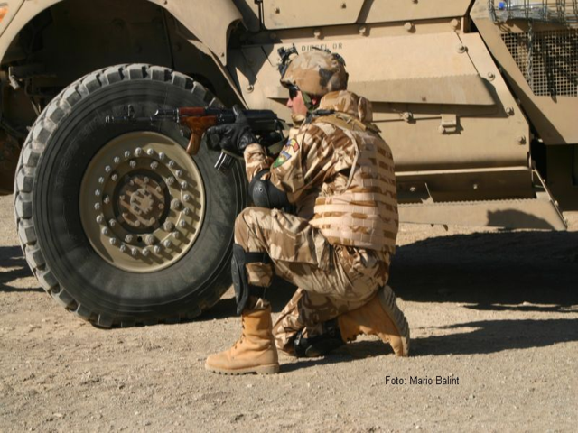 Rumänische Militärs in Afghanistan