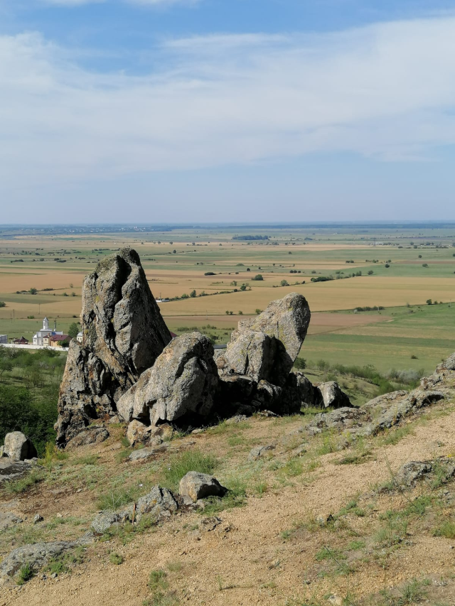 Tourist hiking routes in Macin Mountains