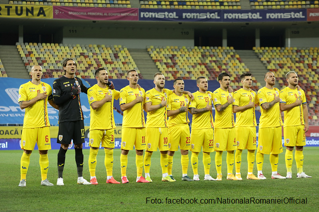 Romania's national team (Credits: facebook/nationalaromanieioficial)