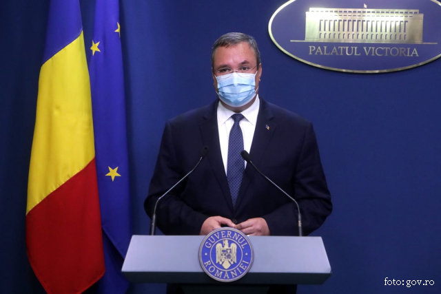 Premierminister Nicolae Ciucă, zu Gesprächen in Brüssel