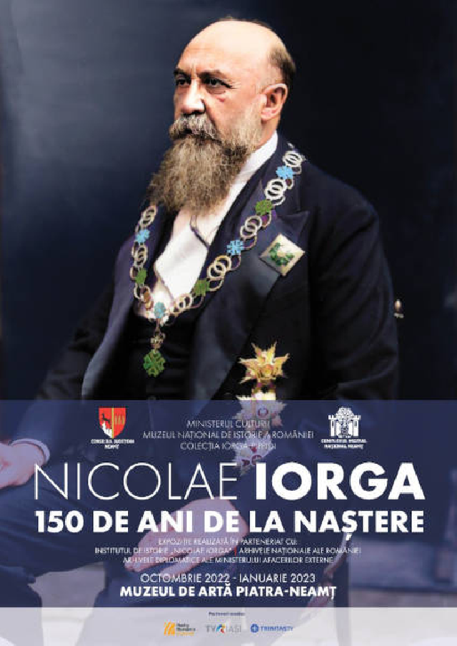 150. Geburtstag: Ausstellung zu Ehren von Nicolae Iorga in Piatra Neamt