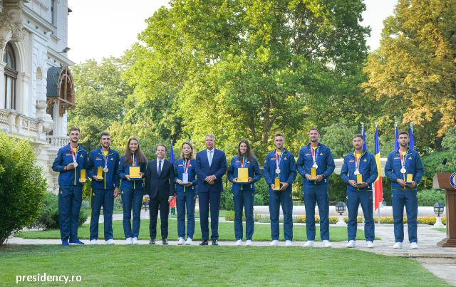 Distinctions pour les médaillés olympiques roumains