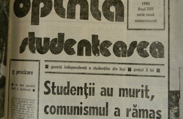 The history of press in Romania. Student press in 1970-1980