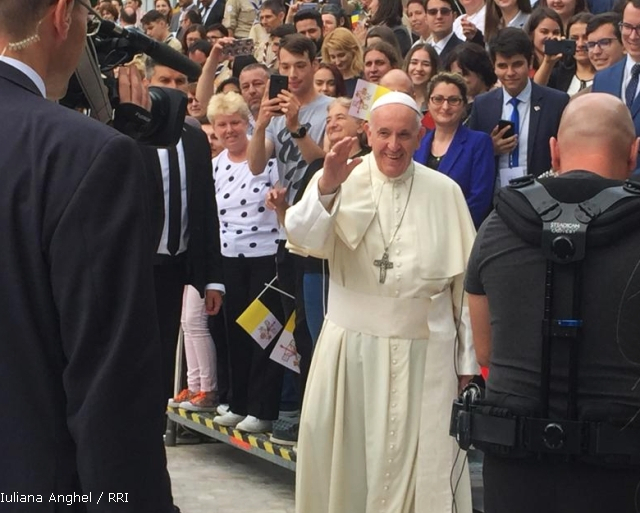 Papa Francesco in Romania: la gioia dell’incontro a Bucarest