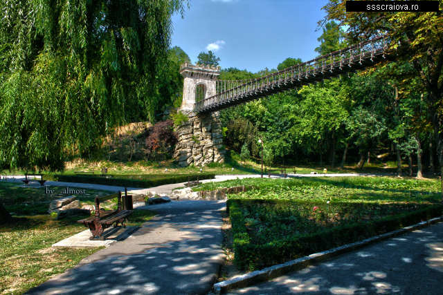 Le parc Romanescu de la ville de Craiova