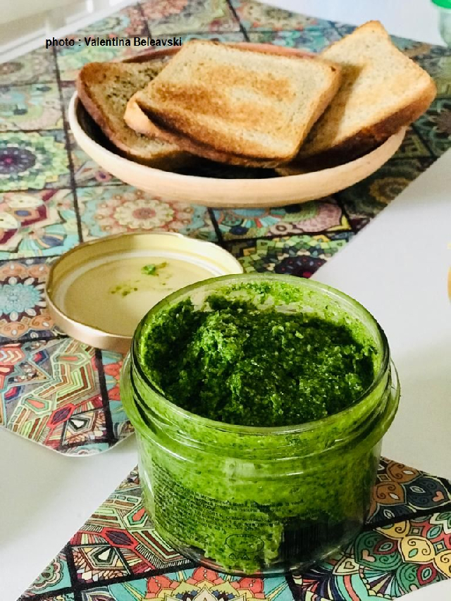 Pesto à l’ail des ours