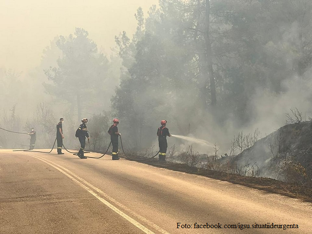 Romanian firefighters abroad