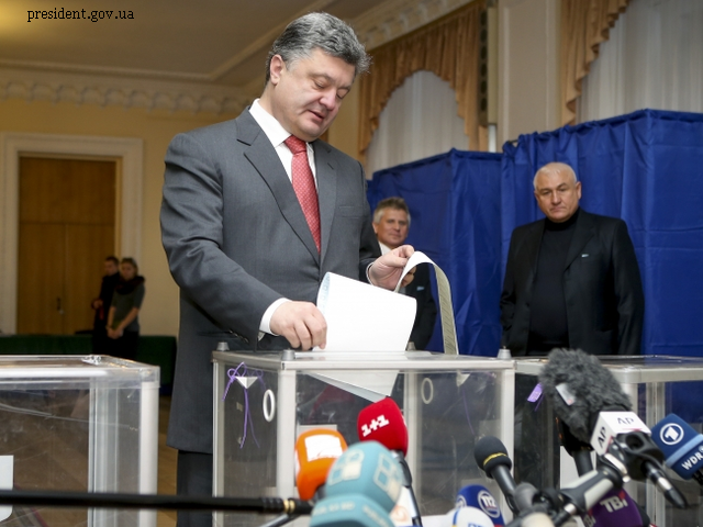 Pro-European parties win Ukrainian elections