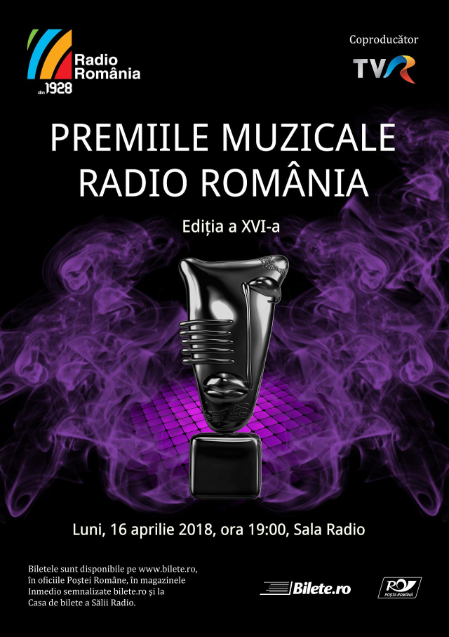 Nominalizările pentru Premiile Muzicale Radio România, 2018