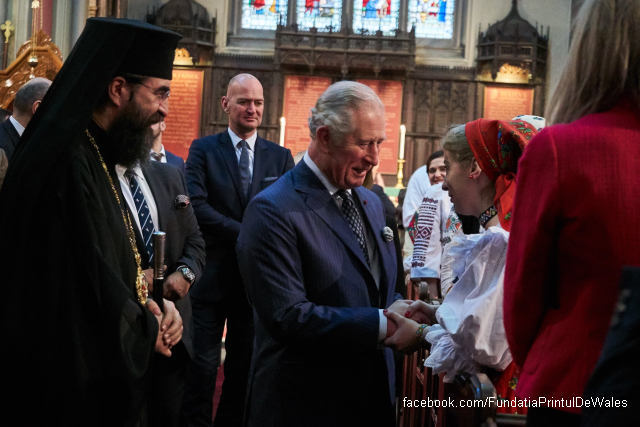 Prinţul Charles yini diznău tru România