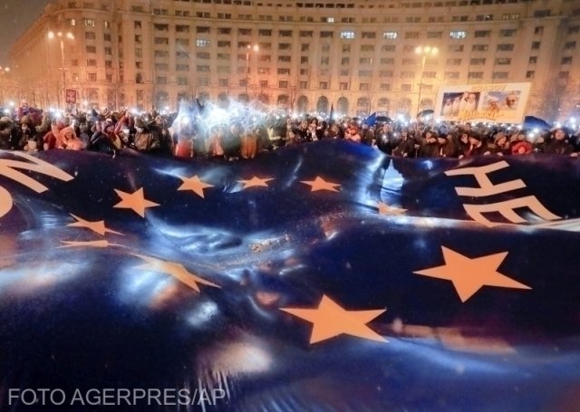 New large-scale protests in Romania