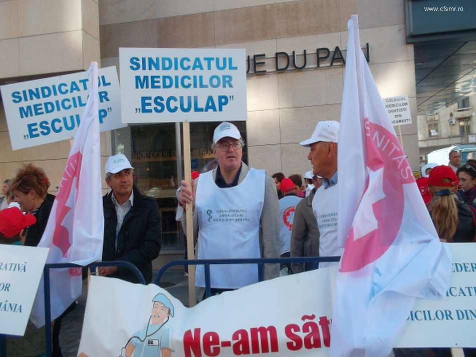 Protestations syndicales