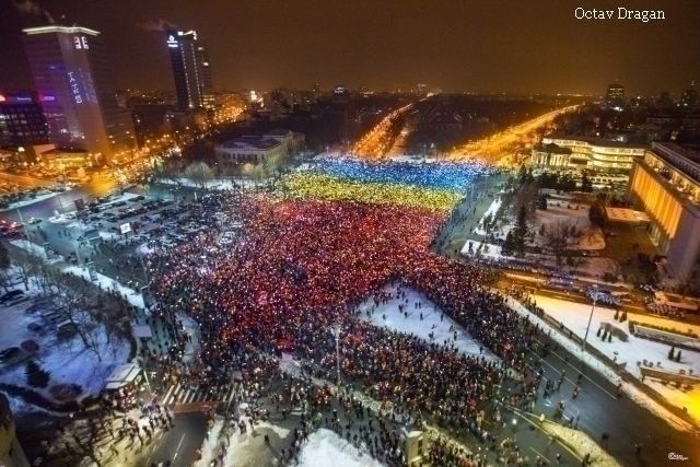 Proteste gegen die Regierung dauern in Bukarest an