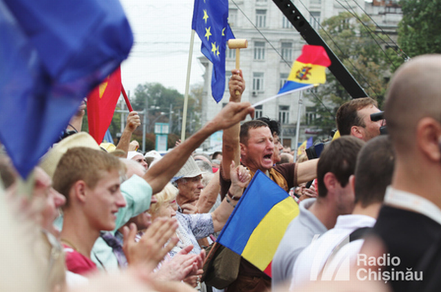 Масштабні протести в Кишиневі