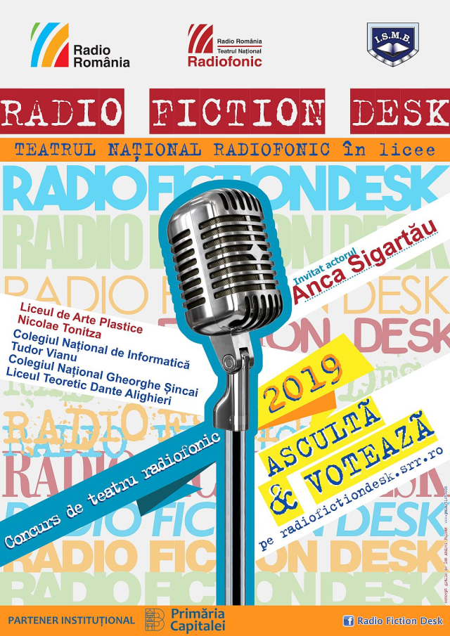 Ediţia a V-a a Proiectului „Radio Fiction Desk” la Liceul de Arte Plastice “Nicolae Tonitza”