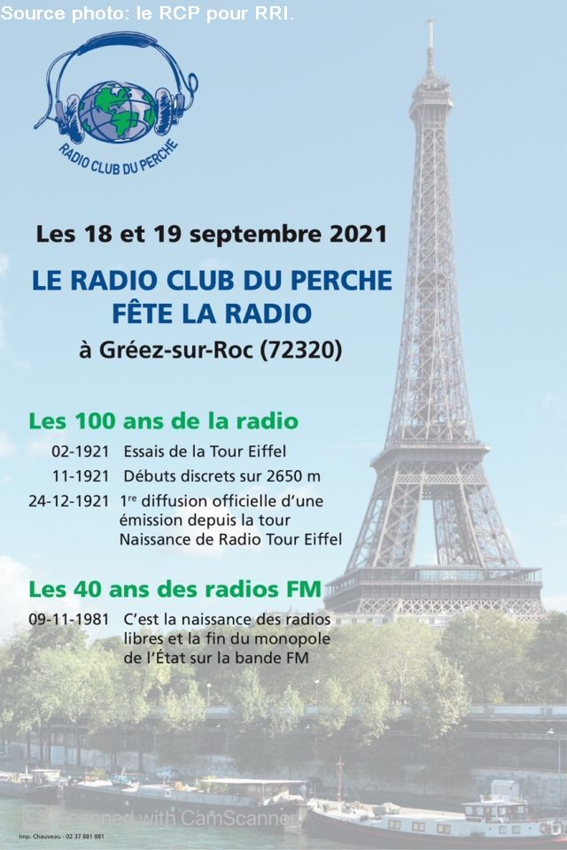 Le Radio Club du Perche fête les 100 ans de la radio !