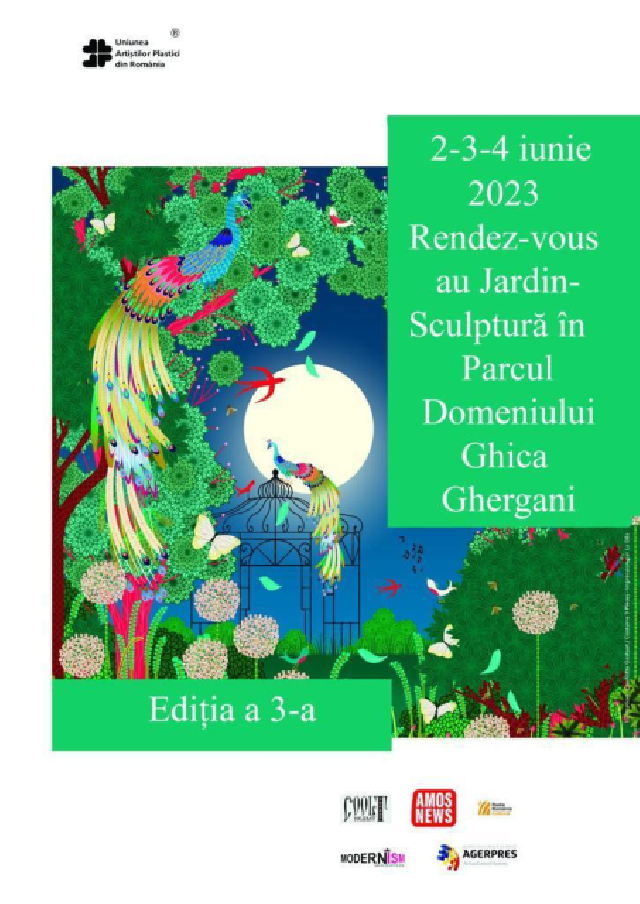 “Rendez-vous au Jardin”, în Parcul Domeniului Ghica de la Ghergani