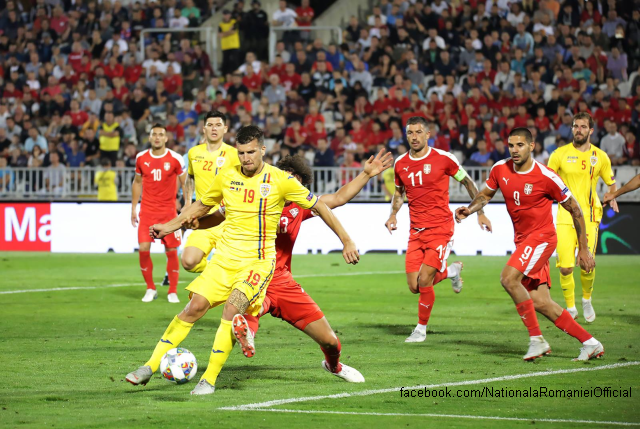 Cronica meciului de fotbal Serbia – România