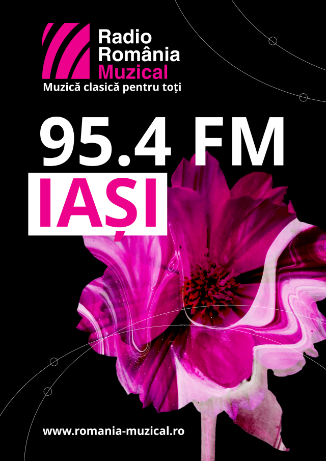 Din 22 martie, ora 19.00: Radio România Muzical la Iași,  pe frecvența 95.4 FM