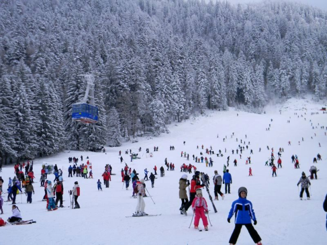 Faire du ski en Roumanie