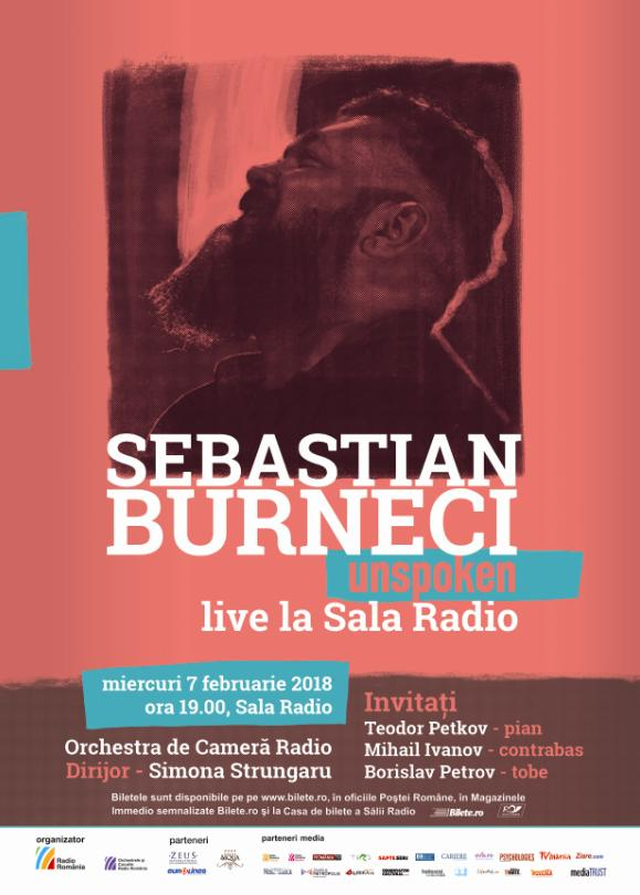 Sebastian Burneci, concert live la Sala Radio