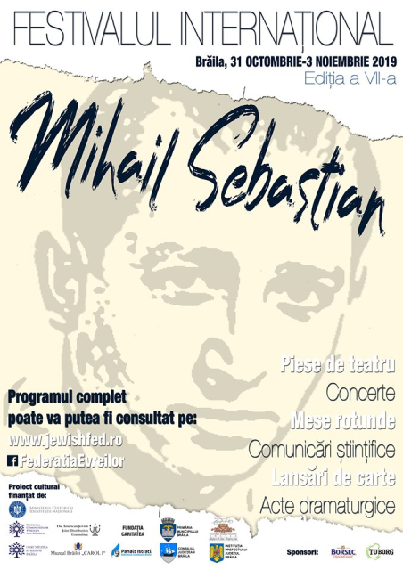 פסטיבל “Mihail Sebastian 2019”