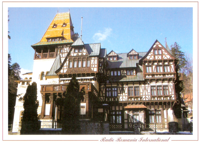 QSL 9 / 2014: Schloss Pelişor bei Sinaia