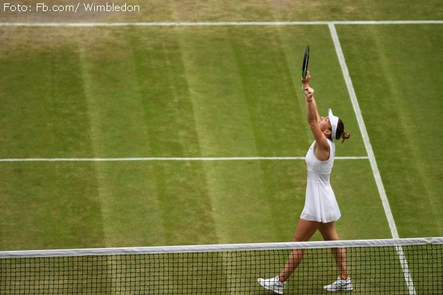 Tennis: Simona Halep trionfa a Wimbledon