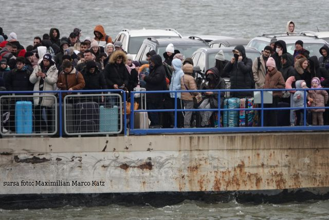 Réfugiés ukrainiens en Roumanie