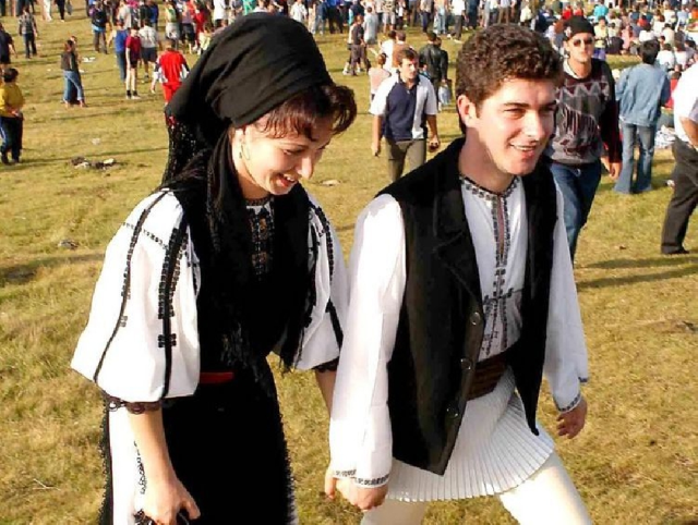 Der „Brautmarkt“ am Găina-Berg im Westgebirge