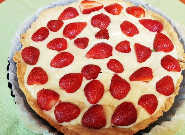 La tarte aux fraises