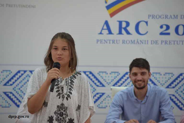 MRP la ceremonia de premiere a participanților primei serii de tabără „ARC” de la Sulina