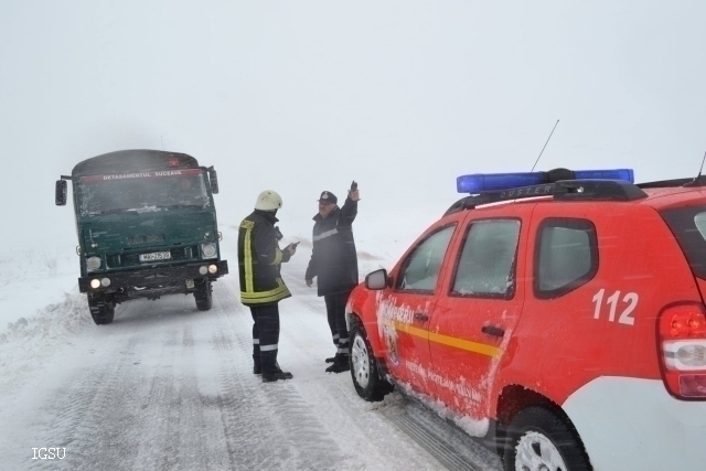 România, sub asaltul viscolului