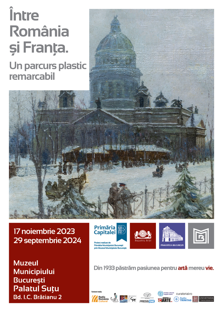 L’exposition « Entre la Roumanie et la France. Un remarquable parcours d’art plastique »