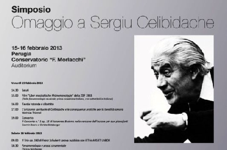 Il direttore d’orchestra Sergiu Celibidache