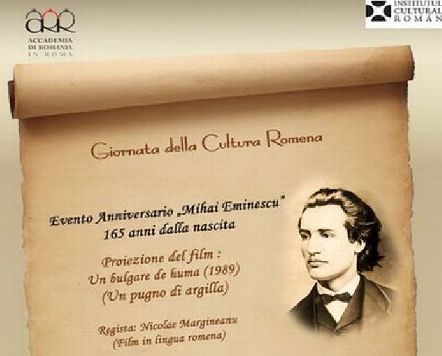 Giornata Cultura Nazionale: serata Eminescu a Roma