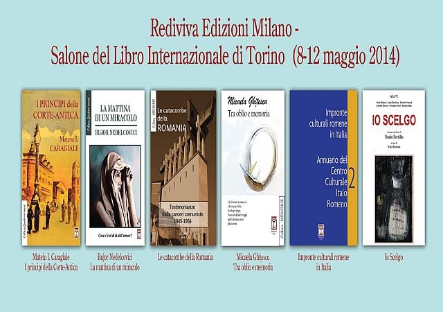 Rediviva Edizioni a Salone Libro Torino