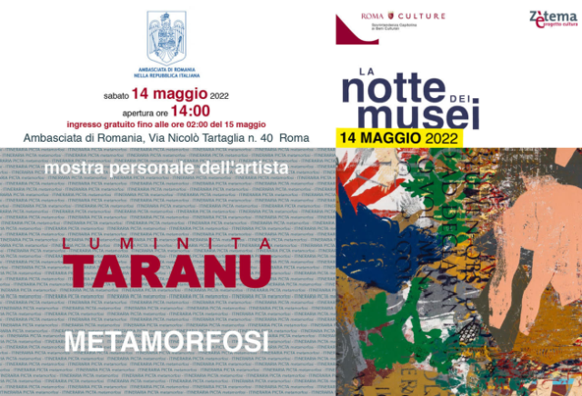 Notte dei Musei, porte aperte all’Ambasciata di Romania in Italia