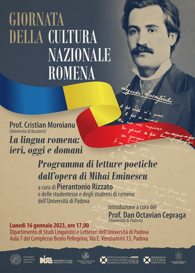 Giornata della Cultura Nazionale Romena all’Università di Padova