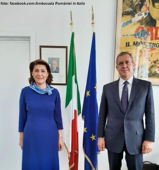 Incontro dell’Ambasciatore Gabriela Dancău con il Sottosegretario agli Esteri Benedetto Della Vedova