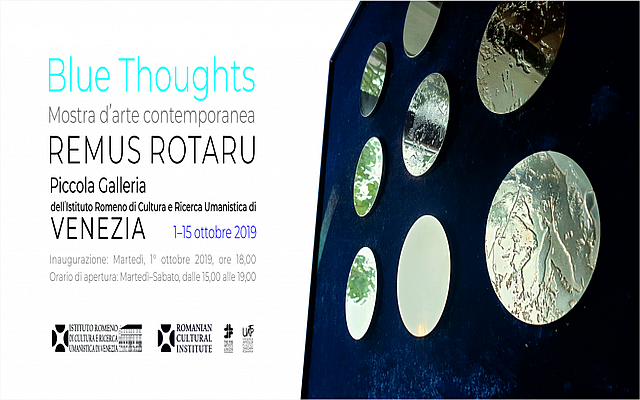 Blue Thoughts, l’artista Remus Rotaru in mostra a Venezia