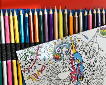 Le bonheur dans le coloriage