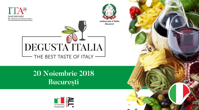 Settimana Cucina nel Mondo: Degusta Italia a Bucarest