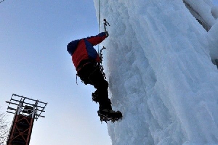 Arrampicata su ghiaccio a Busteni