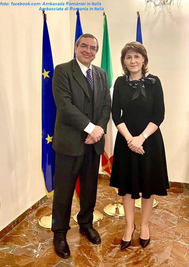 Incontro dell’ambasciatore di Romania in Italia con il direttore affari finanziari e imprese OCSE