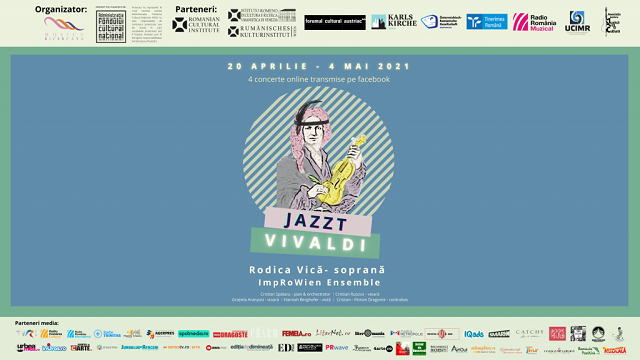 JAZZT VIVALDI in partenza all’Istituto Romeno di Cultura e Ricerca Umanistica di Venezia