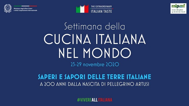 Settimana della Cucina Italiana nel Mondo 2020: promuovere e difendere Saperi e Sapori Made in Italy