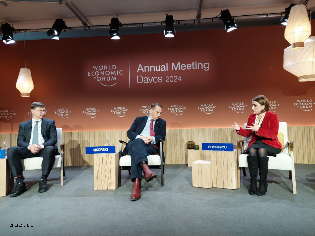 România la Forumlu di Davos