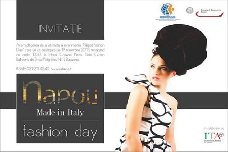 “Napoli Fashion Day” a Bucarest