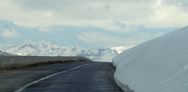 La route qui touche le ciel